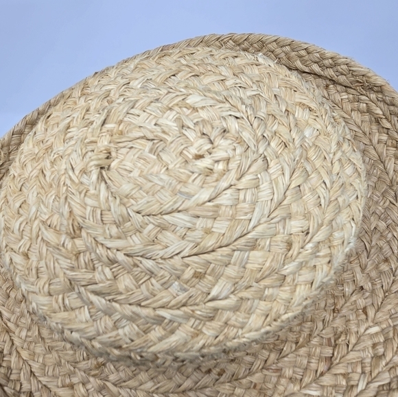 HELEN KAMINSKI HANDMADE RAFFIA STRAW SUN HAT ROLLED BRIM NATURAL WOMEN OS BEACH main image 14